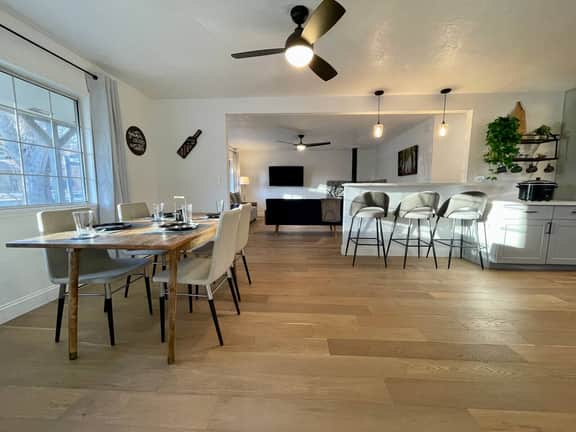 Modern 4-Bedroom Home w/ Wood Stove Fireplace - Image 5